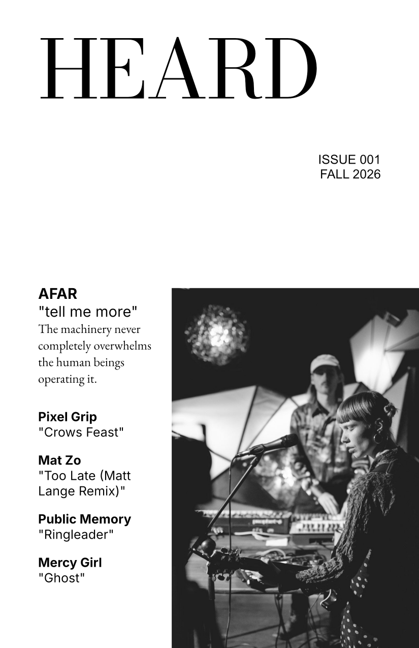 Cover of HEARD Issue 001